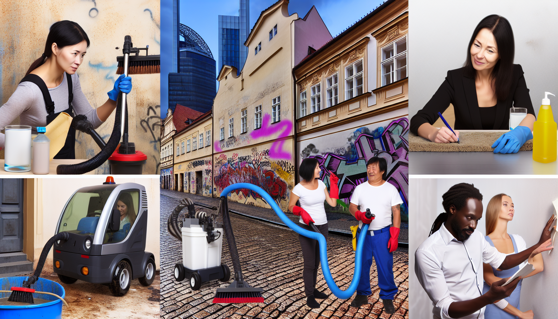 Cena odstranení graffiti Praha zaistí čistotu bez starostí